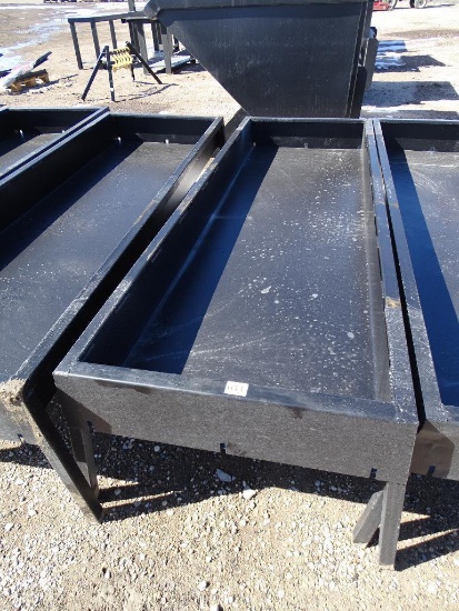 New Metal Cattle Feeder Box, 90in x 30in x 22in