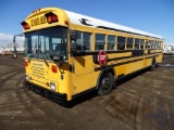 1998 BLUEBIRD 78-Passenger School Bus, 6-Cylinder Cummins Diesel, Automatic (VIN:1BAAKB7A7WF078588)