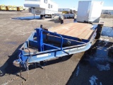 2005 BELS T/A Equipment Trailer, 81in x 18' Deck, Pintle Hitch VIN:16JF0182951041143