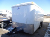 2003 PACE AMERICA CARGO SPORT T/A Enclosed Trailer, 7' x 14', Swing Open Back Doors, Side Entry