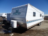 2002 FLEETWOOD PROWLER T/A Travel Trailer, 26' Long, Northwest Edition, Awning, Ball Hitch