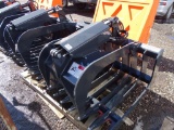 New Stout 72in Brush Grapple, Close-Tine, To Fit Skid Steer Loader