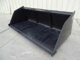 New Tomahawk 78in Snow/ Mulch Bucket To Fit Skid Steer Loader