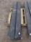 Set of 7' Pallet Fork Extensions, 6in Wide