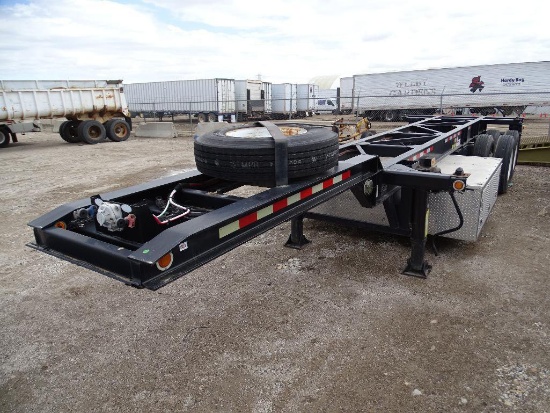 2000 MAX ATLAS CC30-2A T/A Container Chassis Trailer, 30' Overall Length, Air Ride Suspension,