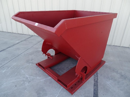 Kit New 1.5-Cubic Yard Stackable Self Dumping Hopper, 4000 LB Capacity