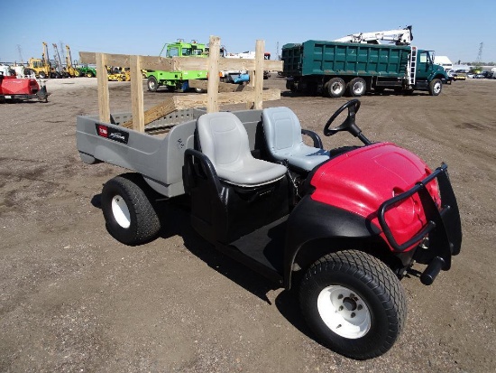 Toro Workman 2110 Truckster, Manual Dump Bed, Gas Engine, Hour Meter Reads: 1536