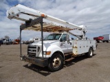 2006 FORD F750 XL S/A Super Duty Bucket Truck, Caterpillar C7 Acert Diesel, 6-Speed Transmission,