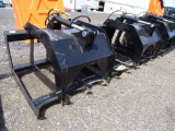 New Brute 80in Root Grapple w/ 8in Tine Spacing To Fit Skid Steer Loader