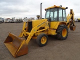 John Deere 410B Loader/ Backhoe, EROPS, Turbo, 16in Hoe Bucket, Hour Meter Reads: 4203, S/N: