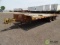 SUPERIOR T/A Equipment Trailer, Duals, 8' x 19' Deck, 5' Dovetail, Fold Down Ramps, Pintle Hitch,