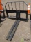 New Tomahawk Fork Attachment To Fit Skid Steer Loader, 48in Forks