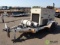 1994 TAYLOR S/A Equipment Trailer, 51in x 8.5' Deck, Pintle Hitch, w/ Generac Generator, Hour Meter