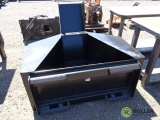 New Concrete Placement Bucket To Fit Skid Steer Loader, 3/4-Cubic Yard