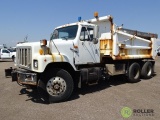 1999 INTERNATIONAL 2574 T/A Dump Truck, Cummins N14 Plus Diesel, 4-Bag Air Ride Suspension, 14' Dump