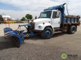 2004 FREIGHTLINER FL80 S/A Dump Truck, Cummins Diesel, Automatic, Spring Suspension, 10' Dump Box w/