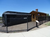 Railcar, 78' Long, 10' 8in Wide, 11' 8in Height, No Under Carriage, & Attached Building, 22' Long,