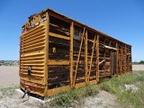 Cattle Car, 41' Long, 9' Wide, 13' Height, No Undercarriage, Located at 12010 Motsenbocker Road