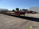 1998 TRAIL-EZE DHT10048 Tri-Axle Hydraulic Tail Trailer, 48' x 102in Overall Length, Hydraulic Ramp