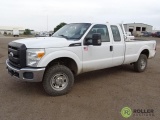 2011 FORD F250 XL Super Duty 4x4 Super Cab Pickup, 6.2L, Automatic, Crossover Toolbox, Pintle Hitch