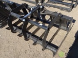 New Brute 53in Root Grapple w/ 8in Tine Spacing To Fit Skid Steer Loader