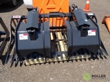 New Stout 72in Rock Bucket Grapple To Fit Skid Steer Loader