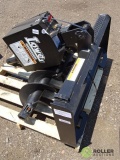 New Lowe 750 Posthole Digging Attachment w/ 12in Auger To Fit Skid Steer Loader