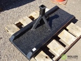 New Tomahawk Receiver Hitch Plate To Fit Skid Steer Loader