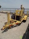 1998 Sherman & Reilly DDH-75-T S/A Super Dawg Puller Trailer, Kohler Gas Engine, Pintle Hitch, Hour