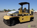 2006 Caterpillar PS150C 9-Wheel Pneumatic Roller, Hydrostatic, Canopy, 7.50 x 15 Tires, County Unit,