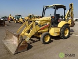 2006 Komatsu WB140 4WD Loader/Backhoe, Auxiliary Hydraulics, ROPS, 4-Cylinder Turbo Diesel, Hour
