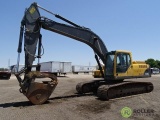 2005 Volvo EC240BLC Hydraulic Excavator, 32in TBG, 42in Bucket w/ PSM Hydraulic Thumb, Auxiliary