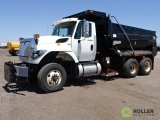 2012 INTERNATIONAL 7600 T/A Dump Truck, Maxx Force Diesel, Automatic, Hendrickson Rubber Pad