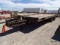 1992 TOWMASTER T24 T/A Equipment Trailer, Dually, 8' x 19' Deck, 5' Dovetail, Fold Down Ramps,