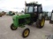 1989 John Deere 2355 Agricultural Tractor, Enclosed Cab w/ A/C, PTO, 3-Pt, Rear Auxiliary Hydraulic