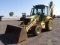 2008 New Holland B95B 4WD Loader/Backhoe, Extendahoe, Auxiliary Hydraulics, EROPS, Heat & A/C. 12in,