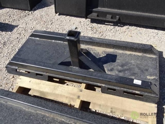 New Tomahawk Receiver Hitch Plate To Fit Skid Steer Loader