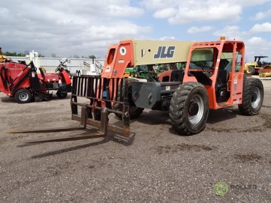 2007 JLG G9-43A Telescopic Forklift, 4x4x4, 9000 LB Capacity, 43' Reach, 3-Stage Boom, John Deere