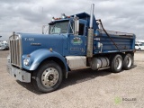 1975 KENWORTH W900 T/A Dump Truck, Cummins NTC350 Diesel, 13-Speed Transmission, Hendrickson Spring