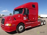 2001 VOLVO T/A Truck Tractor, Diesel, Automatic, 4-Bag Air Ride Suspension, Sleeper, 50,350 LB GVWR,