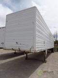 1954 UTILITY T/A Van Trailer, 40' x 96in, Spring Suspension, Swing Open Back Doors, Side Door,