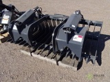 New Stout 72in Brush Grapple To Fit Skid Steer Loader