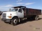 1997 FORD F700 S/A Stake Body Dump Truck, V8 Gas Engine, Automatic, 20' Bed, 26,000 LB GVWR,