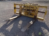 Dymax Hydraulic Fork Attachment To Fit Wheel Loader, County Unit