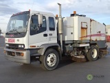 2006 ELGIN EAGLE Street Sweeper, Series F, Mounted On GMC T7500 Chassis, Isuzu Front Diesel Engine,