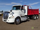 2012 INTERNATIONAL PROSTAR Plus T/A Dump Truck, Maxx Force Diesel, 10-Speed Transmission, 4-Bag Air