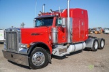 2001 PETERBILT 379 T/A Truck Tractor, Caterpillar C15 Diesel, 490 HP, 10-Speed Transmission, 4-Bag