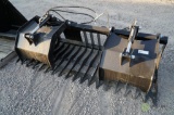 New Brute 80in Tine/Manure/Brush Grapple To Fit Skid Steer Loader