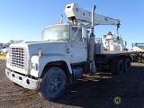 1974 FORD 9000 T/A Crane Truck, Detroit 8V71, 8-Speed Transmission, Spring Suspension, National 547A