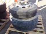 (3) Assorted Truck Tires w/ Rims